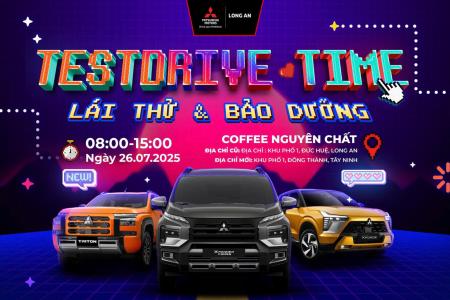 MITSUBISHI LONG AN TRỞ LẠI ĐỨC HUỆ – SỰ KIỆN 2 TRONG 1 KHÔNG THỂ BỎ LỠ